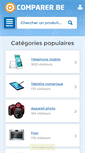 Mobile Screenshot of comparer.be