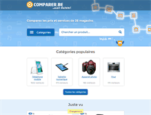 Tablet Screenshot of comparer.be