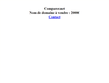 Tablet Screenshot of comparer.net